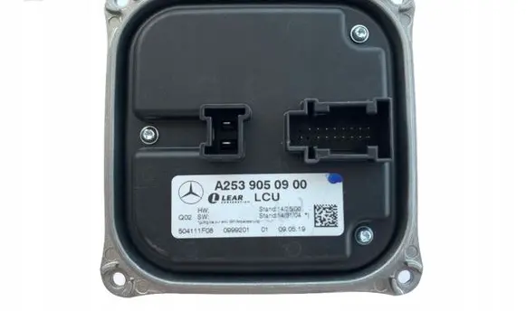 Mercedes-Benz SLK R172 LED ballast control module A2539050900 A2539051601