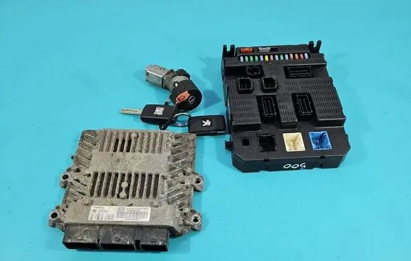 Peugeot 807 Engine control unit/module ECU 5WS40320ET IMPRK1594495