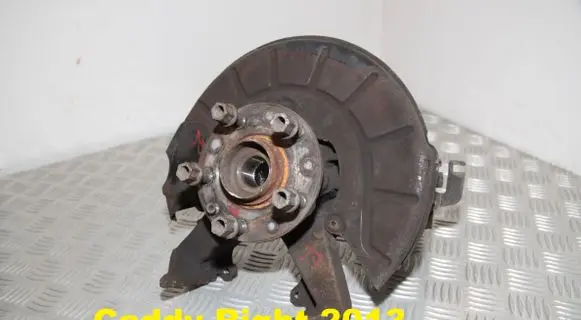 Volkswagen Caddy Front wheel hub spindle knuckle 1K0615312F 1K0400054MD