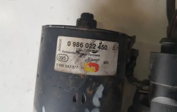 Audi A6 S6 C6 4F Starter motor 0986022450 0986XA7377