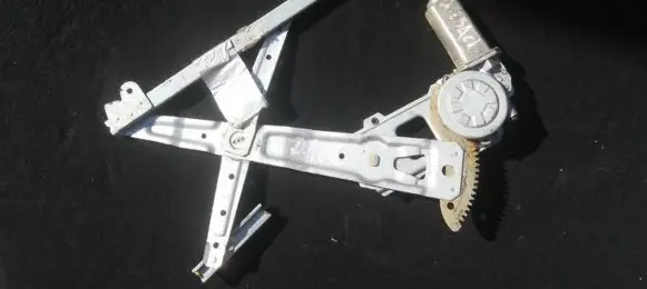 Subaru Outback Sliding door window regulator with motor