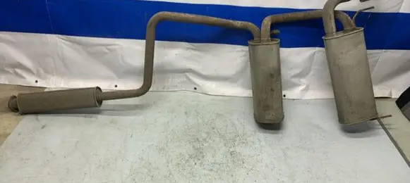 Opel Astra J Muffler/silencer 13333372 13264340