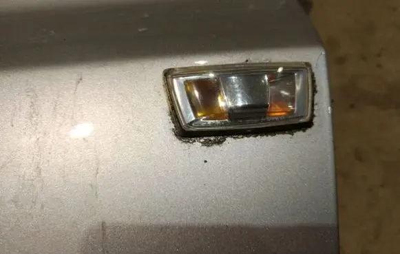 Opel Astra H Front fender indicator light 