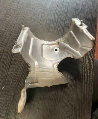 Heat shield in engine bay