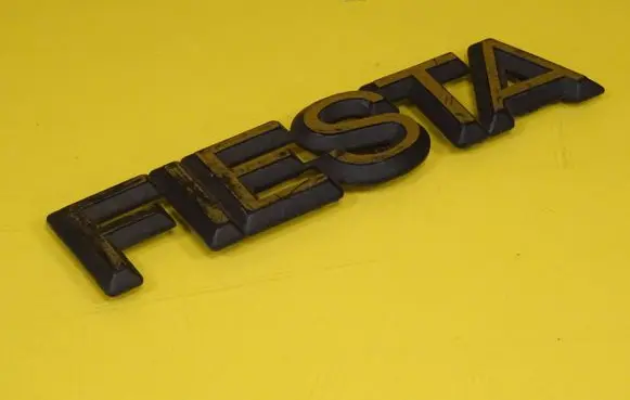 Ford Fiesta Manufacturers badge/model letters 