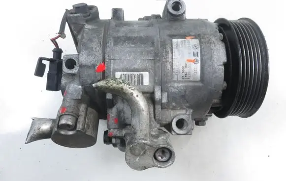 Volkswagen Golf IV Air conditioning (A/C) compressor (pump) 6Q0820803D