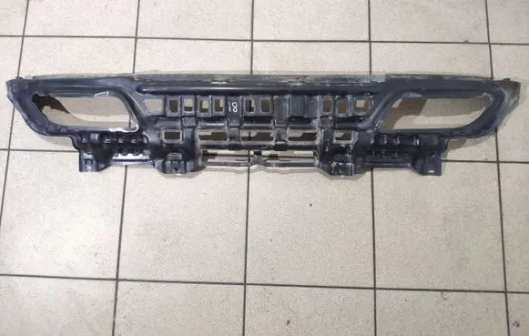 Rear bumper support beam