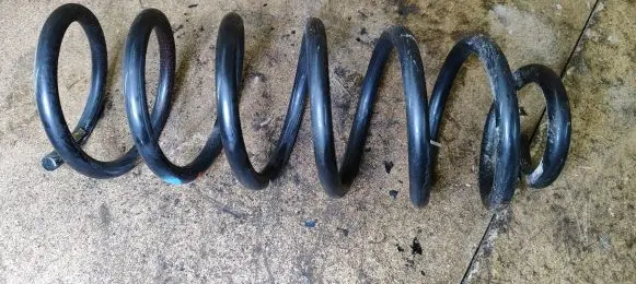 Rear coil spring