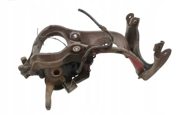 Front wheel hub spindle knuckle