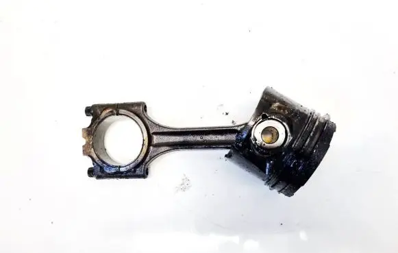 Piston with connecting rod