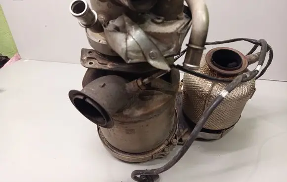 Volkswagen Golf VII Catalyst/FAP/DPF particulate filter 04L131602E 04L131723M 5Q0166A