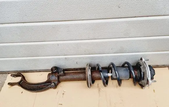 Audi A6 S6 C7 4G Front shock absorber with coil spring 4G0031C 4G0031