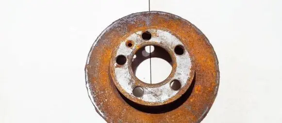 Audi A3 S3 8L Rear brake disc neventiliuojamas
