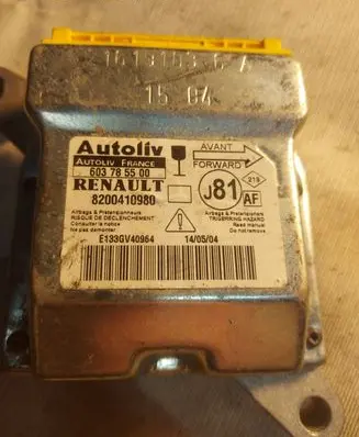 Renault Espace - Grand espace IV Airbag control unit/module 8200410980 603785500