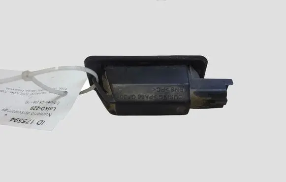 Citroen C5 Number plate light 9682403680