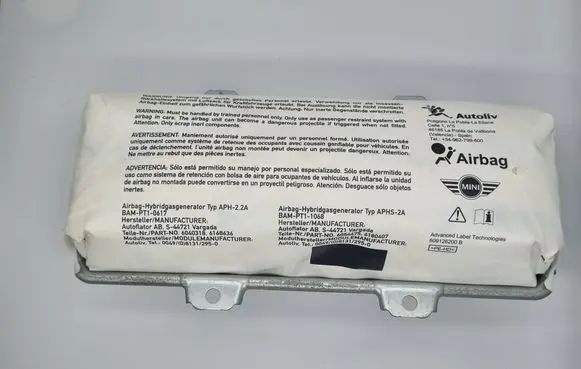 Mini Cooper Countryman R60 Passenger airbag 980275204