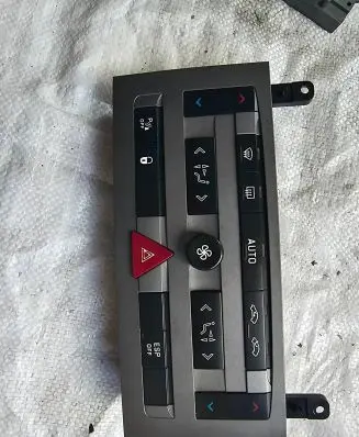 Peugeot 407 Climate control unit 96573322 FGMB0346C9 VP4PUH18C612FE