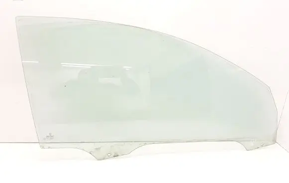 Peugeot 206 Front door window/glass (coupe) 43R000464 DOT39 AS2