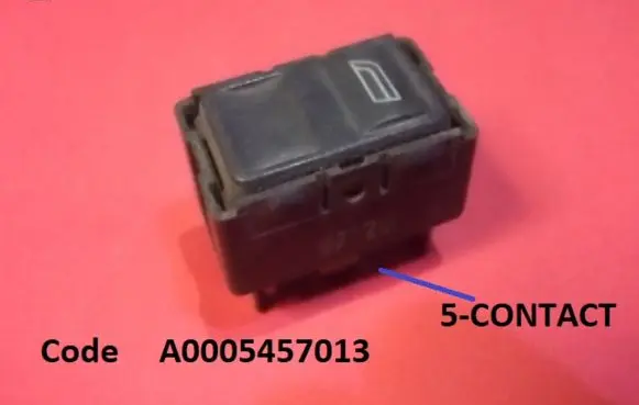 Mercedes-Benz Vito Viano W638 Electric window control switch A0005457013