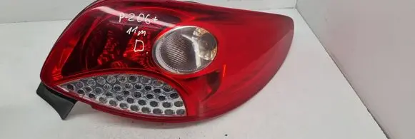 Peugeot 206 Rear/tail lights 9685618180