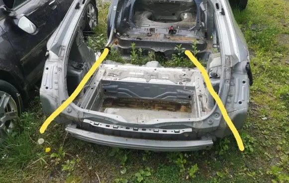 Honda Civic Rear quarter panel 