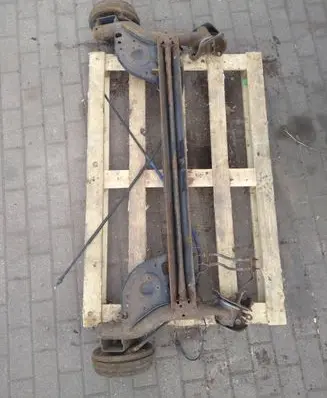 Rear axle beam