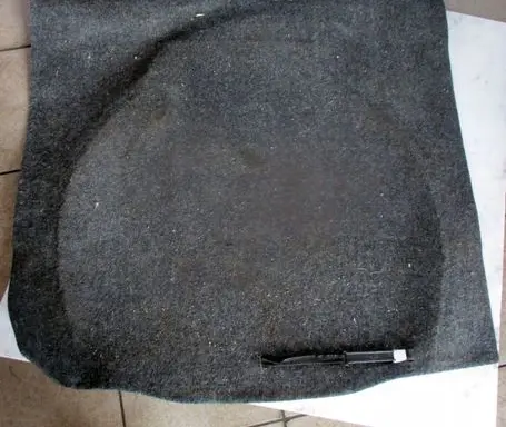 Skoda Octavia Mk2 (1Z) Trunk/boot floor carpet liner 