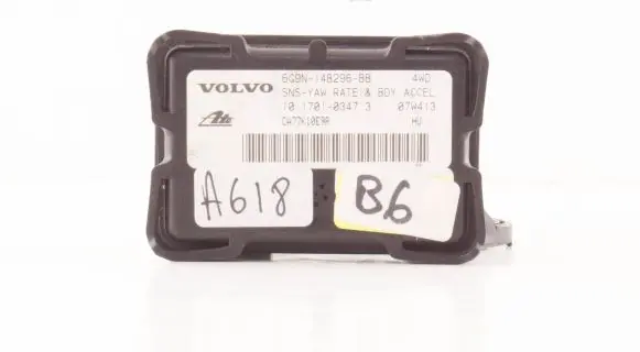 Volvo XC70 ESP acceleration yaw rate sensor 6G9N14B296BB CA77K10E9R 10170103473