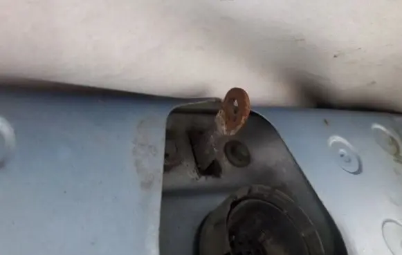 Opel Corsa B Front door check strap stopper 