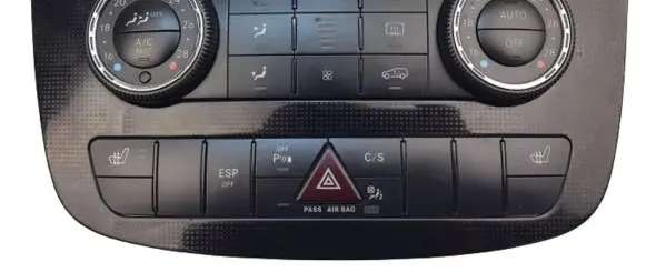 Mercedes-Benz R W251 Climate control/heater control trim A2518700289 A2518704289