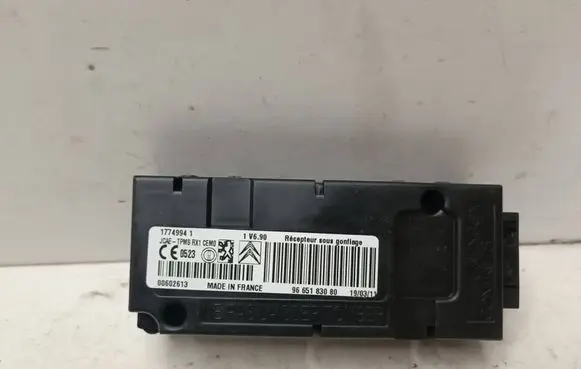 Citroen DS4 Tire pressure control unit 9665183080 00602613 17749941