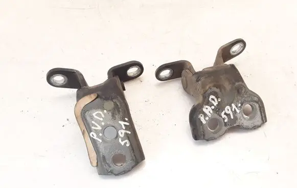 Front door hinge set