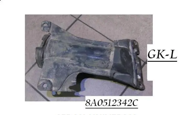 Audi 80 90 S2 B4 Front shock absorber mounting bracket 8A0512342C