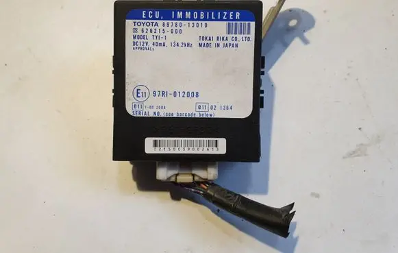 Toyota Corolla Verso E121 Immobilizer control unit/module 8978013010 626215000