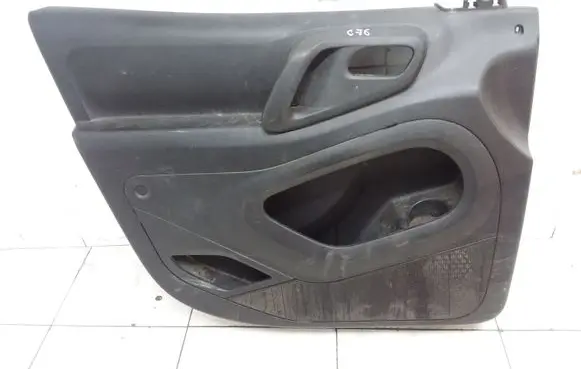 Peugeot Partner Front door card panel trim 9681235277