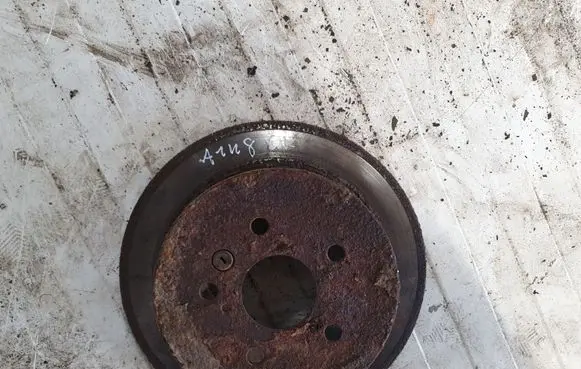 Toyota Avensis Verso Rear brake disc NOCODE