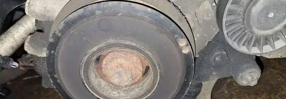 Opel Vectra C Crankshaft pulley 