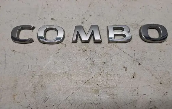 Opel Combo D Rear loading door model letters 