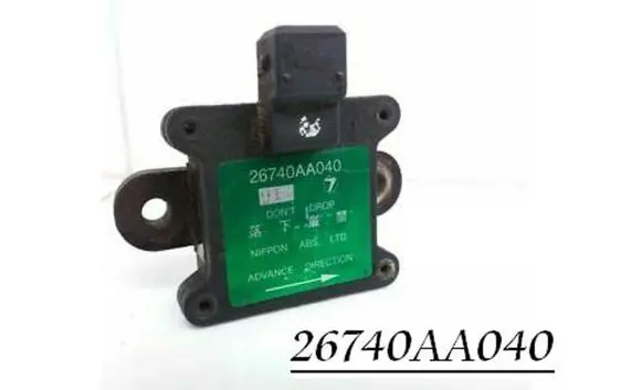 Subaru Forester SF ESP acceleration yaw rate sensor 26740AA040
