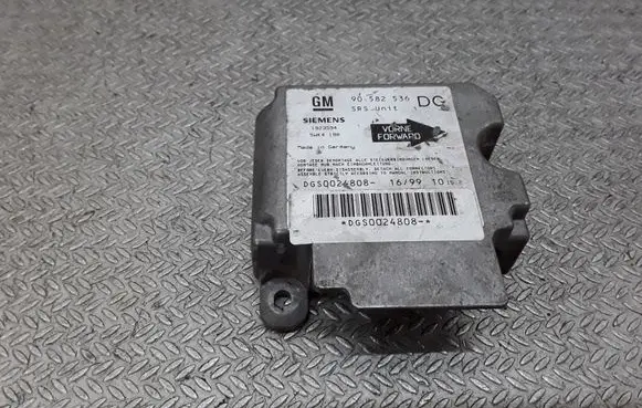 Opel Zafira A Airbag control unit/module 90582536DG 5WK4190