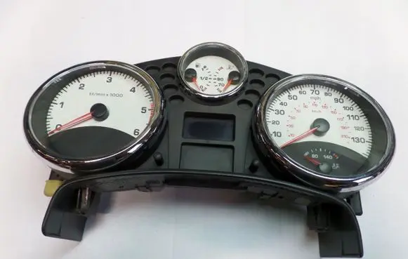 Peugeot 207 Speedometer (instrument cluster) 9666133580