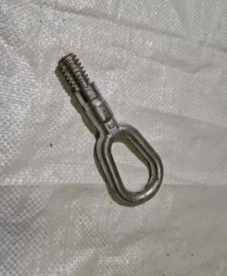 Towing hook eye
