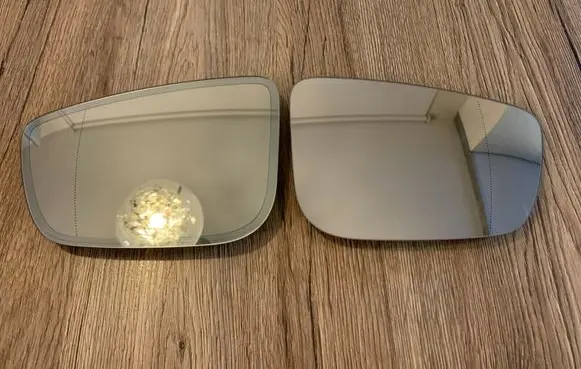 Wing mirror glass