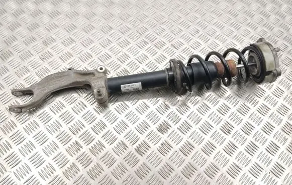 Front shock absorber with coil spring