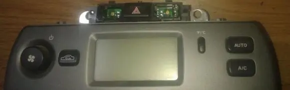 Jaguar X-Type Climate control unit 1x4h18c612gb 1x4h-18c612-gb