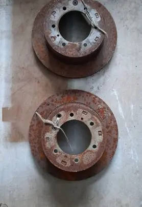 Hyundai Terracan Rear brake disc 51712H1030 LEFTANDRIGHT