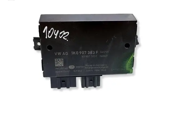 Volkswagen Golf VI Tow bar trailer control unit/module 1K0907383F