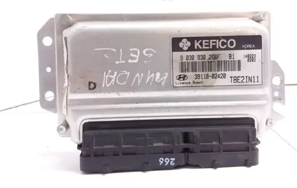 Hyundai Getz Engine control unit/module 3911002420 9030930266F TBE2IN11