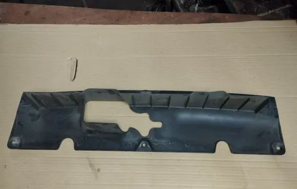 Engine bonnet/hood lock trim molding