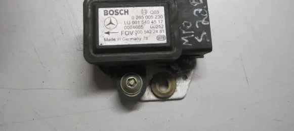 Mercedes-Benz E W210 ESP acceleration yaw rate sensor 0265005230